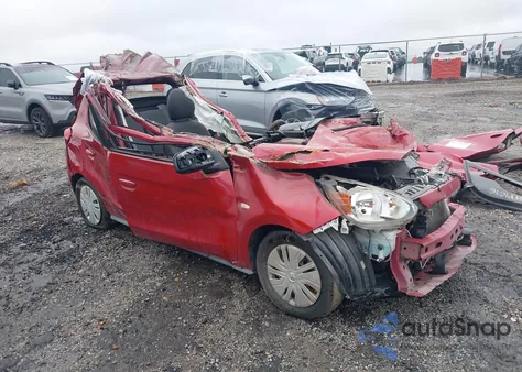2019 Mitsubishi Mirage Rf z USA, uszkodzony, nr VIN ML32A3HJ7KH008804
